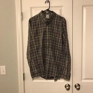 Brooks Brothers grey button down. Sz L